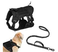 Harness Medium Size Dog Harness and Rope Adjustable Small Dogs Harness Lead, Comfortable Puppy Chaleco for Walking, No Pull Walking Harness for Medium Dogs, Adjustable Dog Harness for Walking