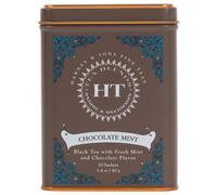Harney and Sons Chocolate Mint, Flavored Black Tea - 20 Sachets per Tin