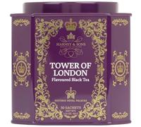 Harney & Sons Mezcla de té clásico de mezcla de torre de Londres - mezcla de té negro fresco, maravillosamente refrescante - 2.65 onzas, 30 sobres