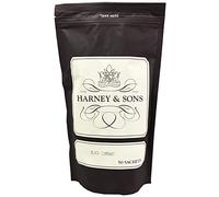 Harney & Sons Té de grosella negra: maravilloso sabor afrutado, con cafeína y cuerpo medio. Bolsa de 50 sobres.