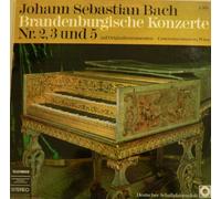 Harnoncourt - Bach. Brandenburgische Konzerte Nr. 2, 3, 5. Concentus Musicus, Wien. Harnoncourt. Vinyl LP.