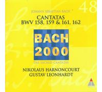 Harnoncourt - Les Cantates sacrées BWV 158, 159, 161 & 162 ( coll. Bach 2000 )
