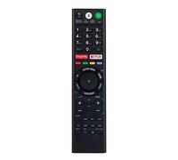 Haroar 1 Unidad de Control Remoto por Voz RMF-TX300E Adecuado for Bravia KDL-50W850C XBR-43X800E LCD TV Control Inteligente Youtube botón Netflix