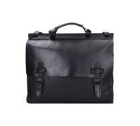 Harold's Aberdeen Maletín Piel natural 39 cm Compartimento para el portátil negro