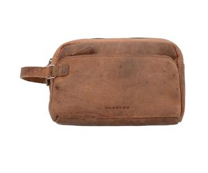 Harold's Antic Bolsa de aseo Piel 26 cm marrón