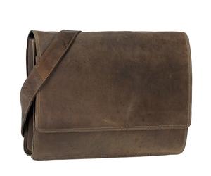 Harold's Antico Messenger Piel 38 cm Compartimento para portátil gris