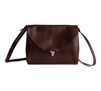 HAROLD'S bolsa para cadáveres cruz Fold Handbag Clutch L Brown