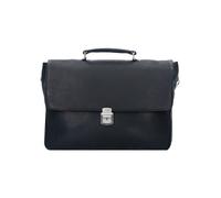 Harold's Campo Maletín Piel natural 38 cm negro