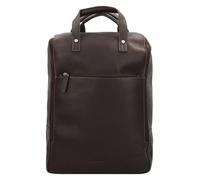 Harold's Campo Mochila de negocios Piel natural 45 cm Compartimento para el portátil marrón