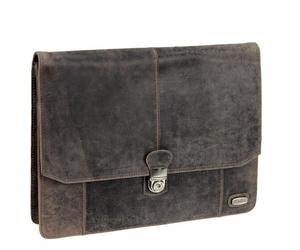 Harold's Carpeta Antico College Piel bajo el brazo 37 cm marrón