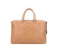Harold's Caugio Maletín Piel natural 41 cm Compartimento para el portátil marrón