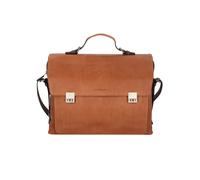 Harold's Ivy Lane Maletín Piel natural 41 cm Compartimento para el portátil marrón