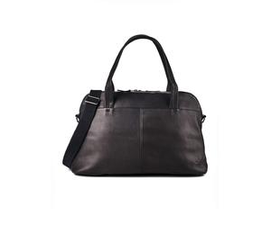 Harold's Scraper Bolsa de viaje fin de semana Piel natural 51 cm negro