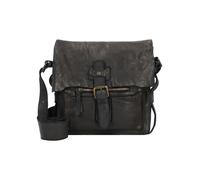 Harold's Submarine Bolsa de hombro Piel natural 24 cm negro