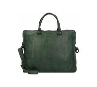 Harold's Submarine Bolso Piel natural 38 cm Compartimento para el portátil verde