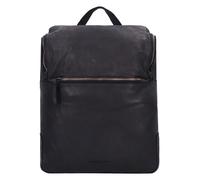 Harold's Submarine Mochila urbana Piel natural 34 cm Compartimento para el portátil negro