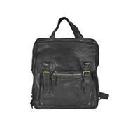 Harold's Submarine Mochila urbana Piel natural 35 cm negro