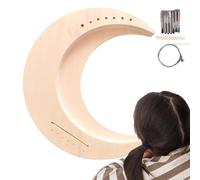 HARP LYRE - Kit de herramientas de cuerda de madera para principiantes - kit de creación de instrumentos de cuerda portátil para niños, herramientas de producción de liras interactivas para amantes de