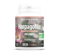 ✿ Harpagofito Orgánico - Garra del Diablo 1600 mg por dosis diaria - Articulaciones - 120 comprimidos - Alta Concentración, Formato Ahorro, Premium y Vegetal