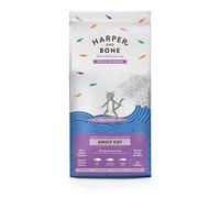 | Harper and Bone Adult Ocean Wonders Pienso para Gatos es una comida con atún, pescado y salmón.