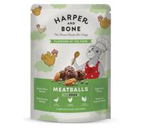 Harper & Bone Flavours of the Farm - Albóndigas sin cereales para perro - Aves - Cantidad: 300 g