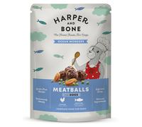 Harper & Bone Ocean Wonders - Albóndigas sin cereales para perro - Pescado - Cantidad: 300 g