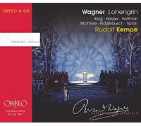 Harper, King, Mcintyre, Orchester Der Bayreuther Festspiele, Rudolf Kempe, Dirección - Wagner: Lohengrin 1967 / Kempe