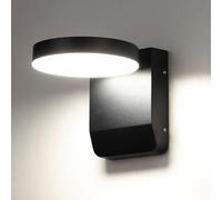 HARPER LIVING Aplique de pared para exterior, luces exteriores resistentes a la intemperie IP54, lámpara de pared exterior de 20 W LED, luz de seguridad para puerta de entrada, jardín, 4000 K