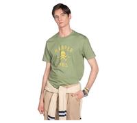 HARPER & NEYER Camiseta Skull Military Green L Hombre