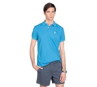 HARPER & NEYER Polo Retro para Hombre en Color Azul (FR/ES, Letras, M, Regular, Regular, Azul)