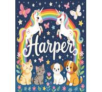 Harper Personalized Notebook: Contains select sheets w/inspirational quotes and is perfect for journaling, note taking, or just having fun and getting creative. Printed on high quality paper it is perfectly sized (8.5x11) perfect for notes or big jobs.
