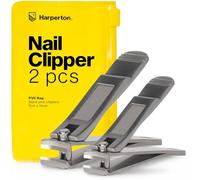 Harperton Klipit - Juego de cortaúñas de acero inoxidable para manos y pies, para hombres y mujeres