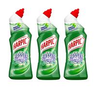 Harpic - Lote de 3 geles de WC fosas sépticas menta - 750 ml