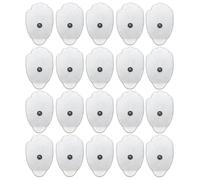 HARPIMER Almohadillas Electrodos, TENS Electroestimulador Máquina para electrodo Pads Snap 3,5 mm Conector TENS Electrodos Parches para TENS Digital Terapia Máquina Massager(20*Pieces)