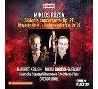 Harriet Krijgh, violoncelle - Nikita Boriso-Glebsky, violon - Sinfonia concertante - Rhapsodie pour violoncelle