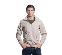HARRINGTON - CHAQUETA RIPSTOP RECICLADO - HOMBRE - Chaqueta corta - Corte ajustado - Cortaviento y repelente al agua - 65% poliéster reciclado, 35% algodón - BEIGE - M