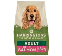 Harrington's Complete Alimento seco Completo para Perros para Adultos, salmón y Patatas, 18 kg, elaborado con Ingredientes Totalmente Naturales