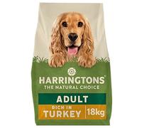 Harrington's Complete Alimento seco para Perros para Adultos, Pavo y Verduras, 18 kg, elaborado con Ingredientes Totalmente Naturales