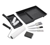 Harris Walls & Ceilings Essentials - Juego de decoración | 11 piezas | 1 funda de rodillo de 9 pulgadas, 1 funda de rodillo de 4 pulgadas, 1 bloque de lijado y 1 paquete de 3 pinceles de pintura