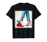 Harris Waltz 2024 Election Tacones altos pisando Red Hat Camiseta