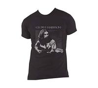 Harrison George - T-Shirt # L Black Unisex # Live Portrait