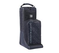 Harrison Howard Bolsa alta para botas ecuestres, bolsa de viaje para guardar casco, accesorios de látigo de caballo, bolsa de almacenamiento para botas, Negro, Moderno
