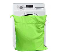 Harrison Howard Bolsa de lavado para mascotas, perro, gato, caballo, bolsa de lavandería para alfombras, sábanas, botas, mascotas, ayudante de lavandería, Jumbo 48 L 78 cm x 70 cm, Verde
