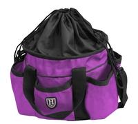 Harrison Howard Bolsa organizadora de aseo de caballos de alta calidad, color violeta