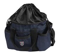 Harrison Howard Bolsa organizadora de aseo para caballos, color azul marino