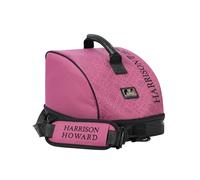 Harrison Howard Bolsa para casco de motocicleta de alta calidad, ultra impermeable, almacenamiento mejorado y transporte duradero, color rosa