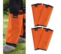Harrison Howard Botas de mosca de ajuste holgado, protección UV, malla extrafuerte, ventilada, cuatro cierres, diseño que protege las patas del caballo y reduce el pisotón, juego de 4 unidades, color