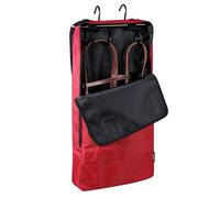 Harrison Howard Bridle/Halter Bolsa con 3 clavijas para tachuelas de caballos, resistente al agua, tela 1680D, bolsa de transporte, color burdeos/negro