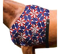 Harrison Howard Caballo elástico protector de hombro anti frotamiento babero para caballo-US bandera prisma