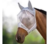 Harrison Howard CareMaster Máscara Anti-Moscas Protección con Orejas Plata (XL; Extra Full)